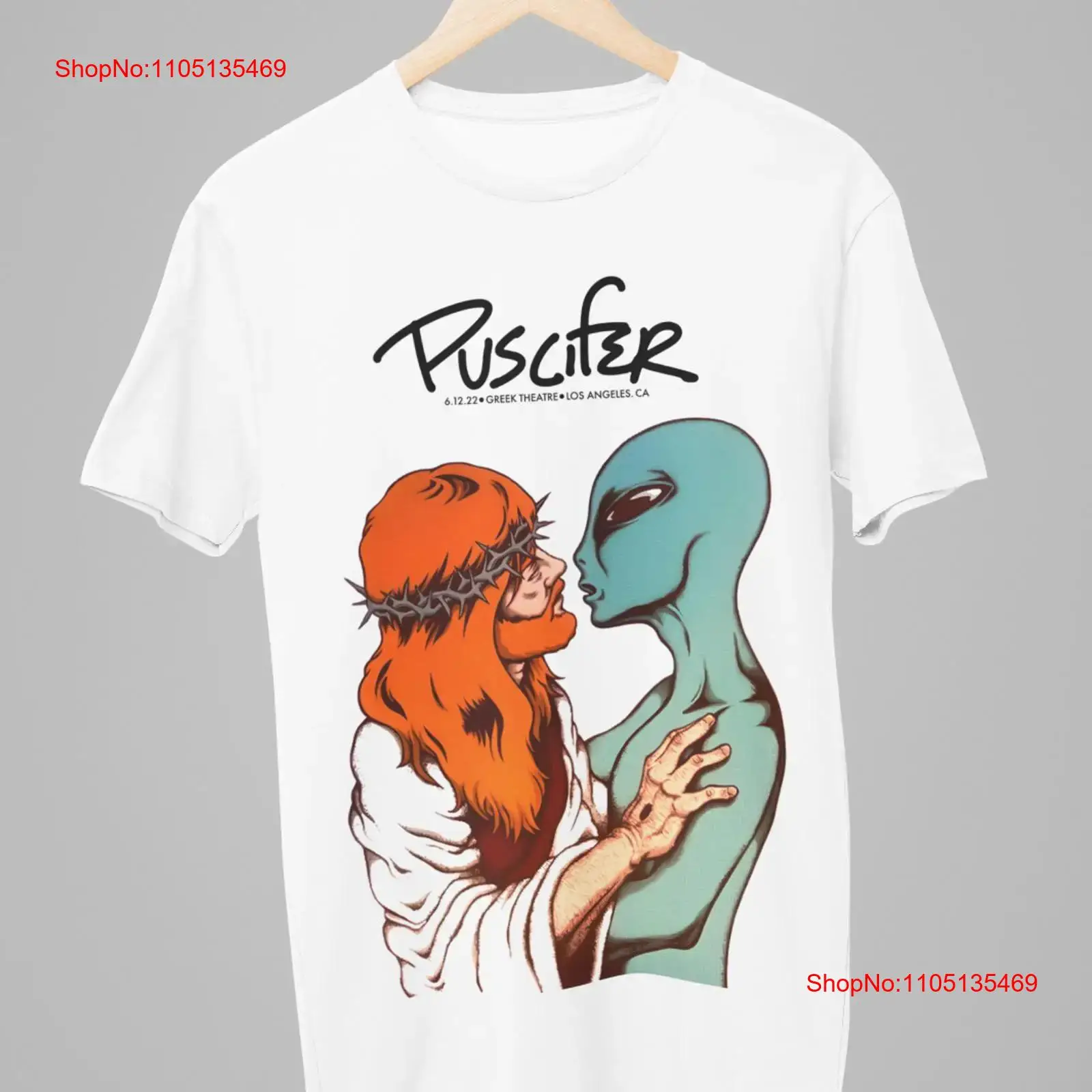 Vintage Fashion Illustration - Puscifer Los Angeles Gig Poster T
