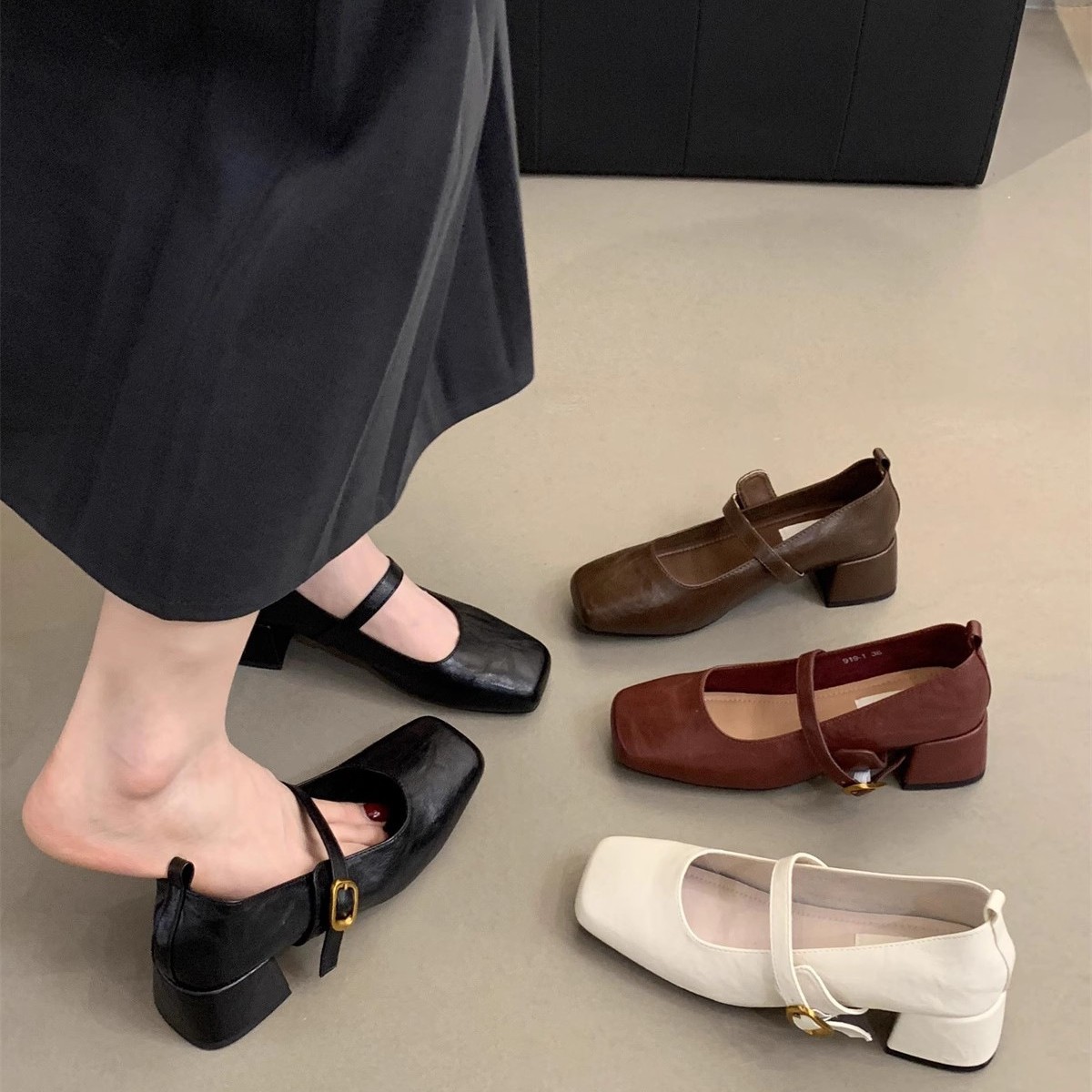 Vintage Fashion Style - 2025 Vintage Women Mary Jane Shoes