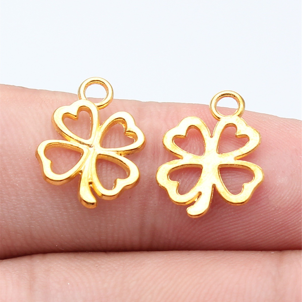 Vintage Fashion Jewelry - 20pcs 17x13mm 7 Colors Small Hollow