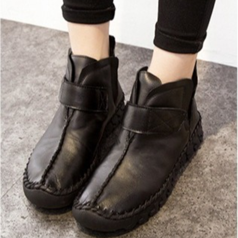 Vintage Fashion Style - 2025 New fashion women Genuine Leather