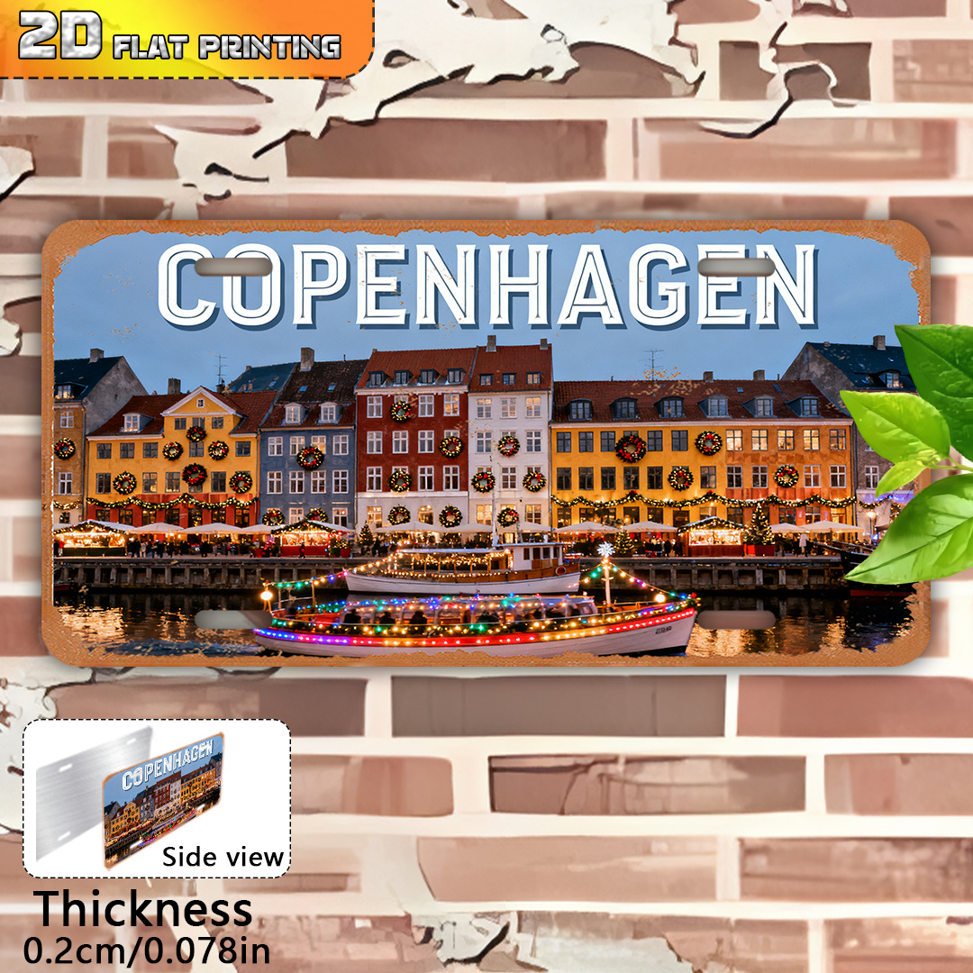 2D Flat, Copenhagen Denmark Vi - Vintage Fashion Plates avis et prix