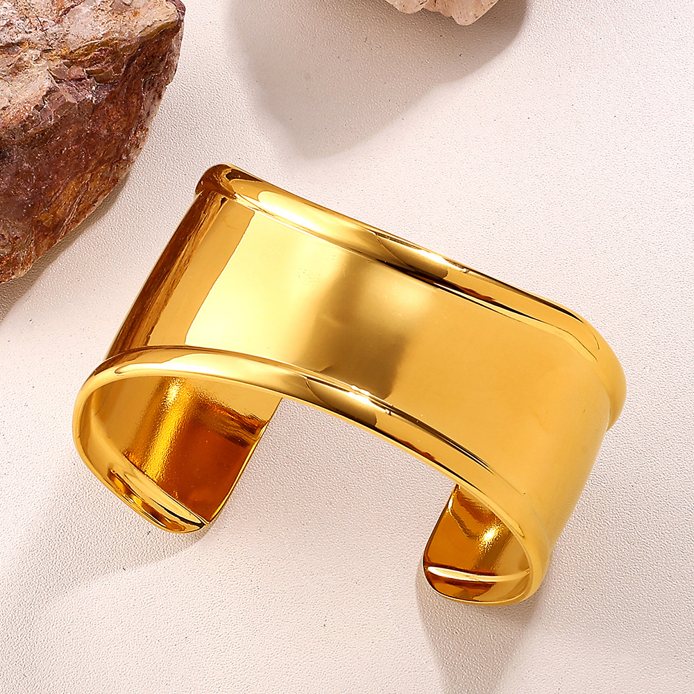 Stainless Steel Gold Plated Wi - Vintage Fashion Old Money avis et prix