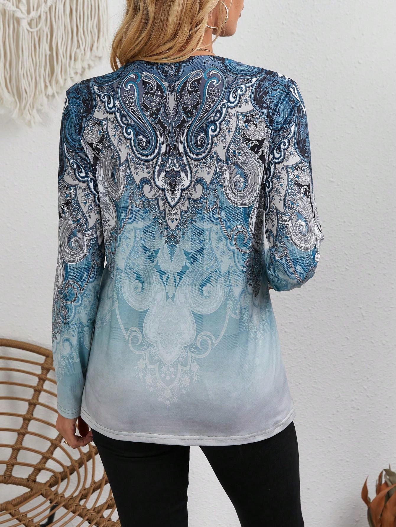 Women's Ethnic-Style Top: Vint - Vintage Fashion Style avis et prix