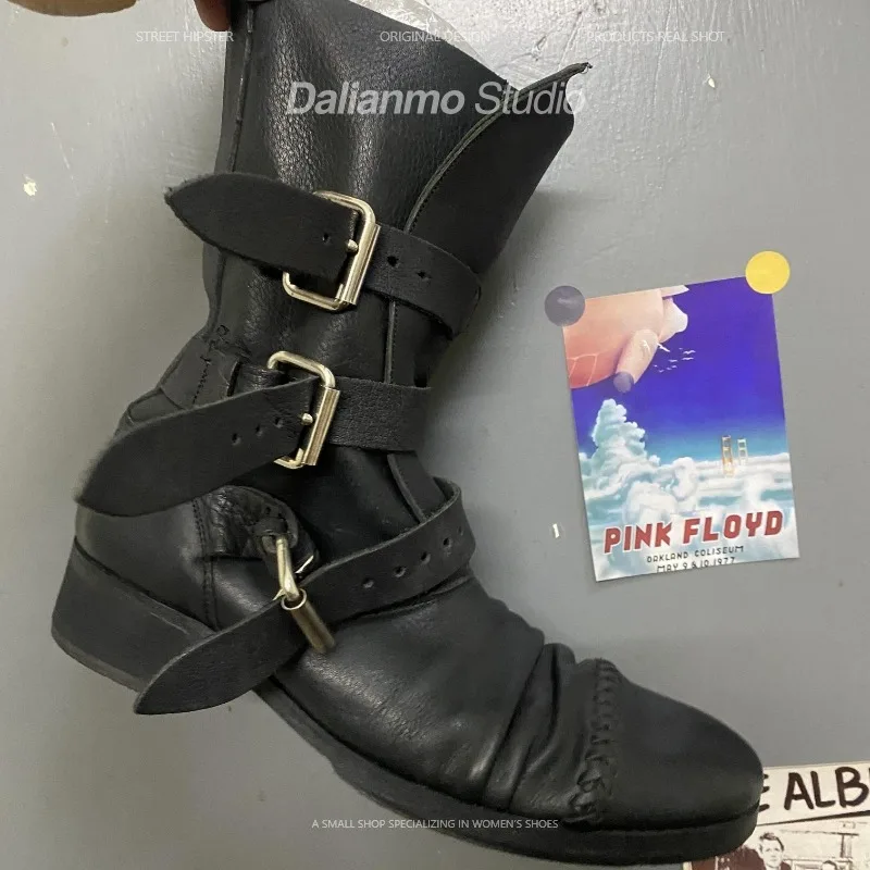 Fashion Men's Genuine Leather  - Vintage Fashion Style avis et prix