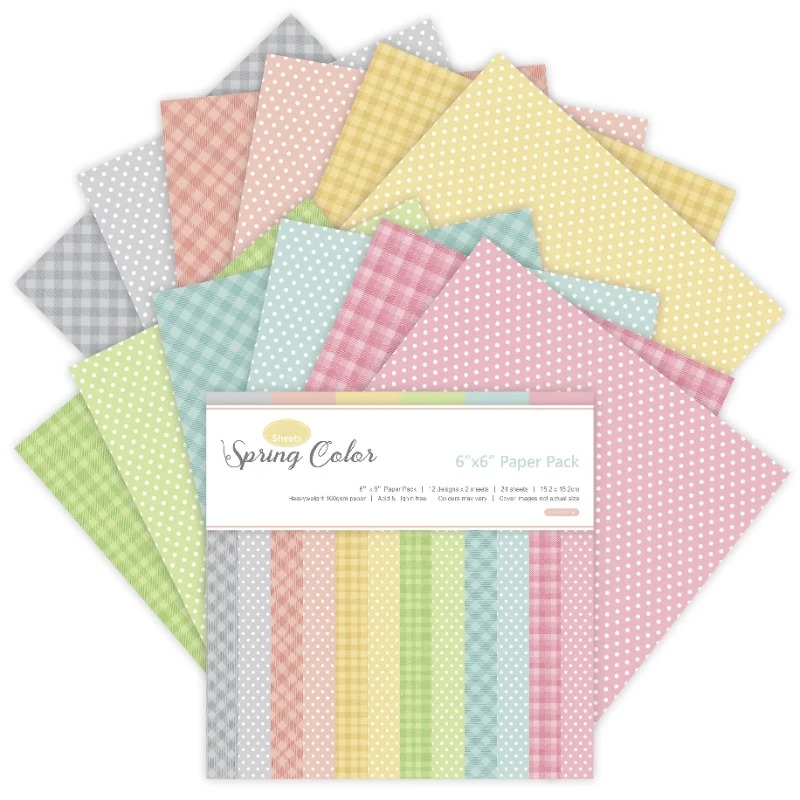 12 Sheets Spring Colors Craft  - Vintage Fashion Magazine avis et prix