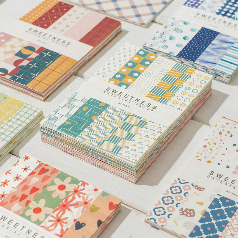 50 Pcs Kawaii Ins Paper Card D - Vintage Fashion Magazine avis et prix