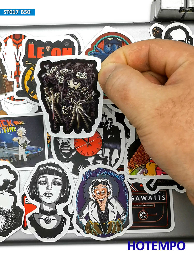 50PCS Classic Movie Stickers R - Vintage Fashion Magazine avis et prix