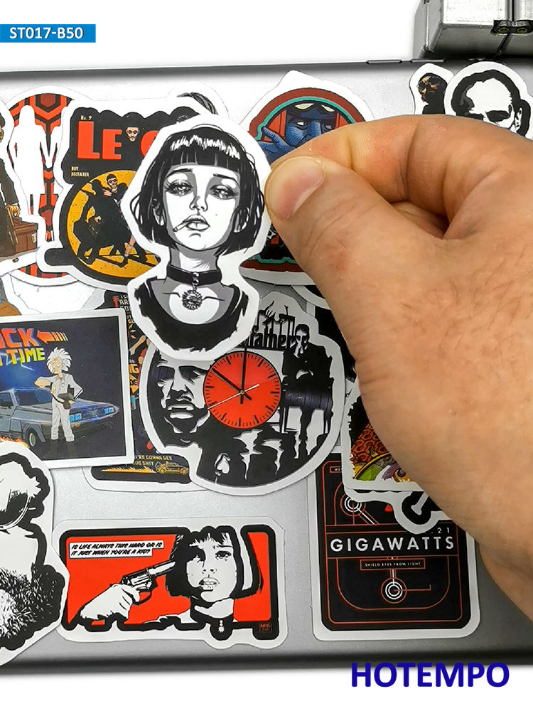 50PCS Classic Movie Stickers R - Vintage Fashion Magazine avis et prix