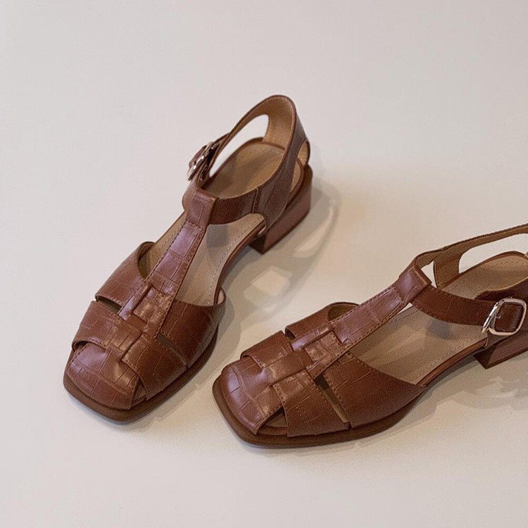 Women's Sandals Summer New Fas - Vintage Fashion Style avis et prix