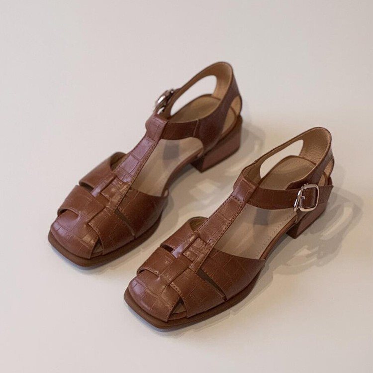 Women's Sandals Summer New Fas - Vintage Fashion Style avis et prix