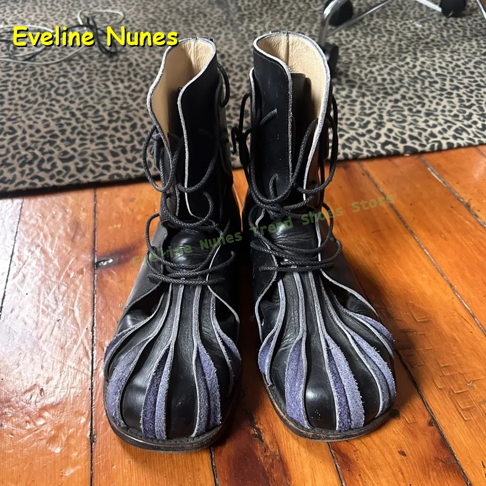 Women Vintage Ankle Boots Blac - Vintage Fashion Style avis et prix