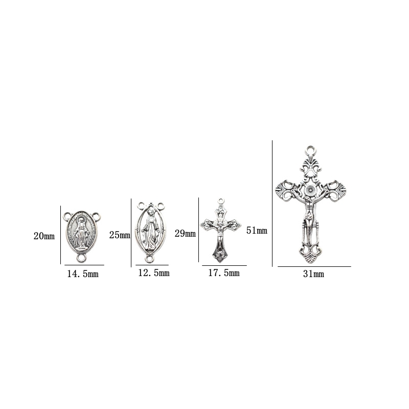 12pcs Center Miraculous Medal  - Vintage Fashion Nz avis et prix