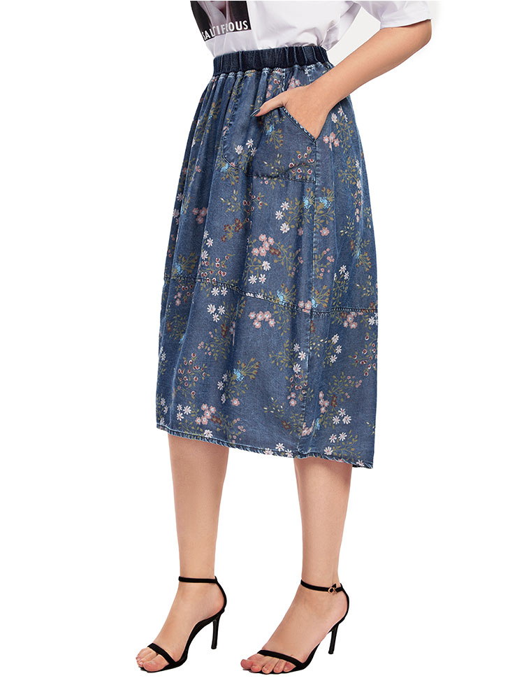 Women's plus Size Casual Denim - Vintage Fashion Plus Size avis et prix