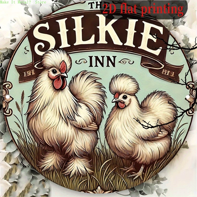 Vintage The Silkie Inn Round T - Vintage Fashion Plates avis et prix