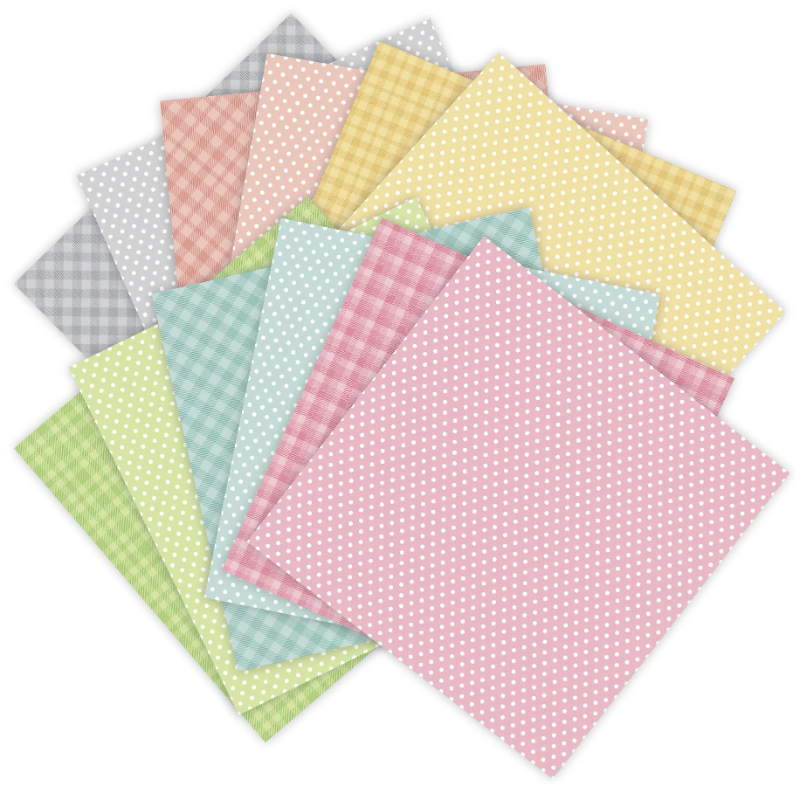 12 Sheets Spring Colors Craft  - Vintage Fashion Magazine avis et prix