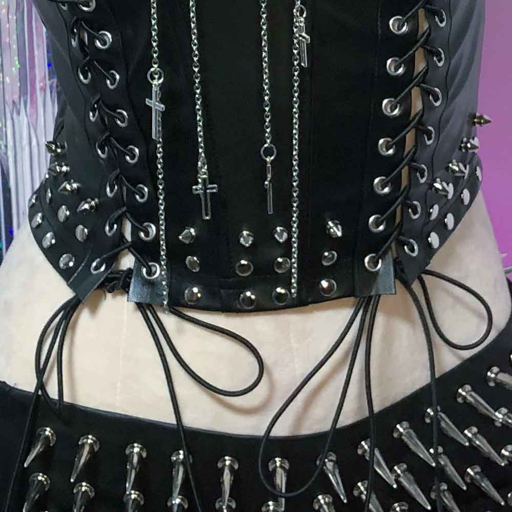Studded Rivet Grunge Vintage E - Vintage Fashion Revival avis et prix