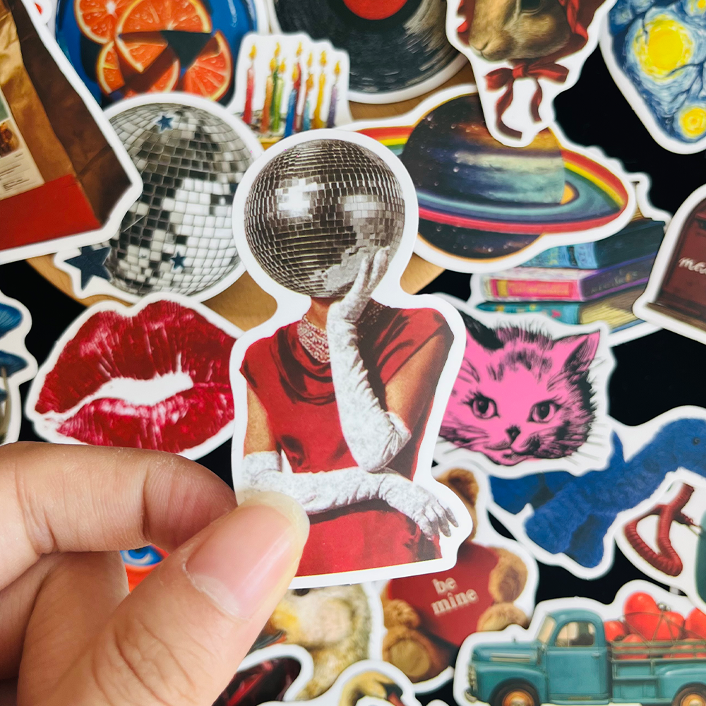 50PCS Vintage Y2K Stickers Fas - Vintage Fashion Magazine avis et prix