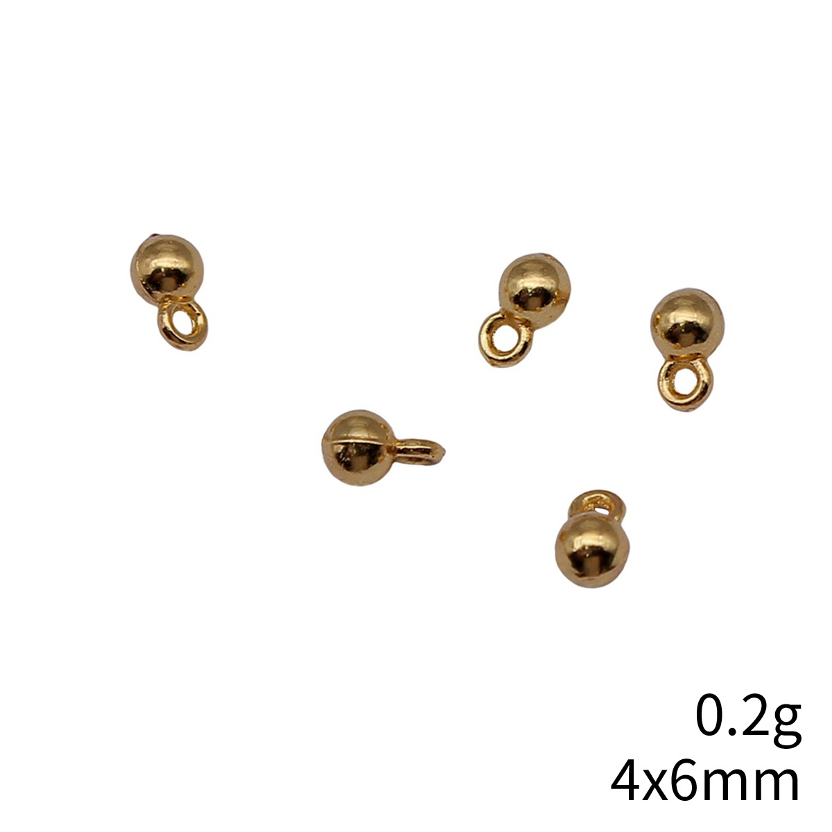 40pcs 4x6mm 3 Colors Gold Colo - Vintage Fashion Jewelry avis et prix