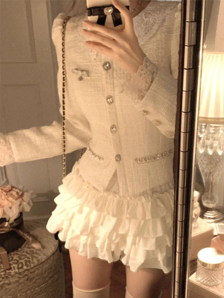 New Autumn French Elegant Fash - French Vintage Fashion avis et prix