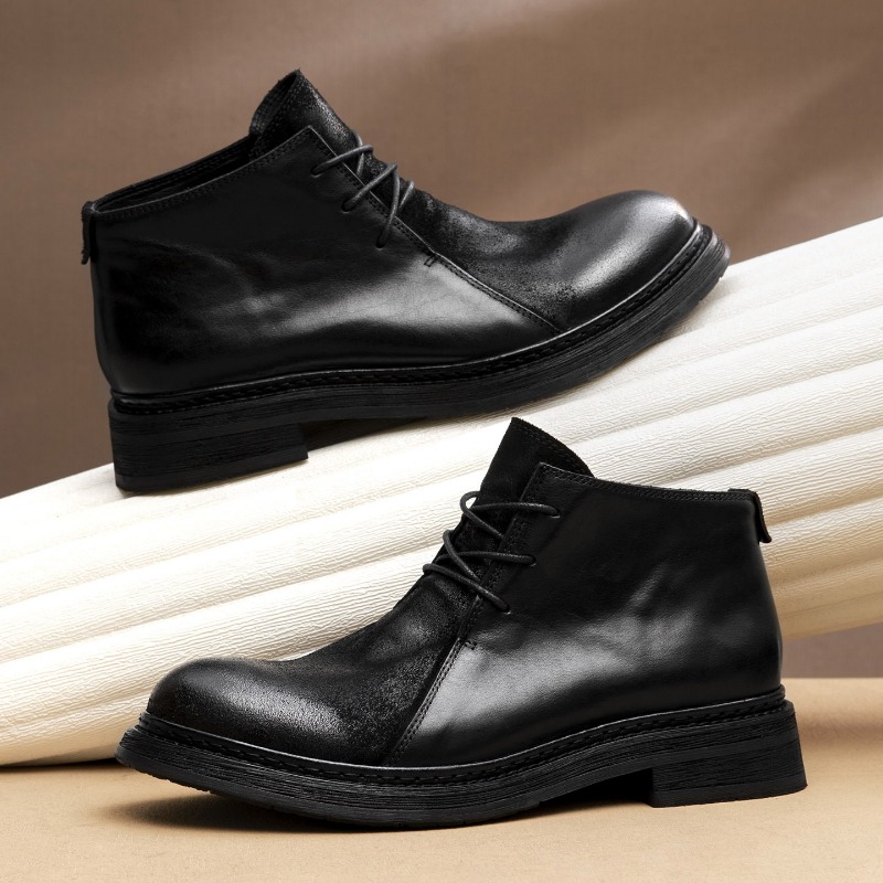 Vintage Mens Genuine Leather B - Vintage Fashion Style avis et prix