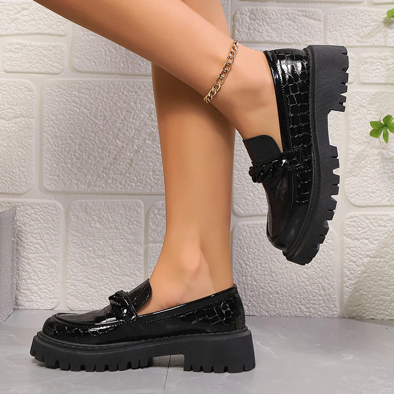 Platform Chunky Square Heel Lo - Vintage Fashion Plus Size avis et prix