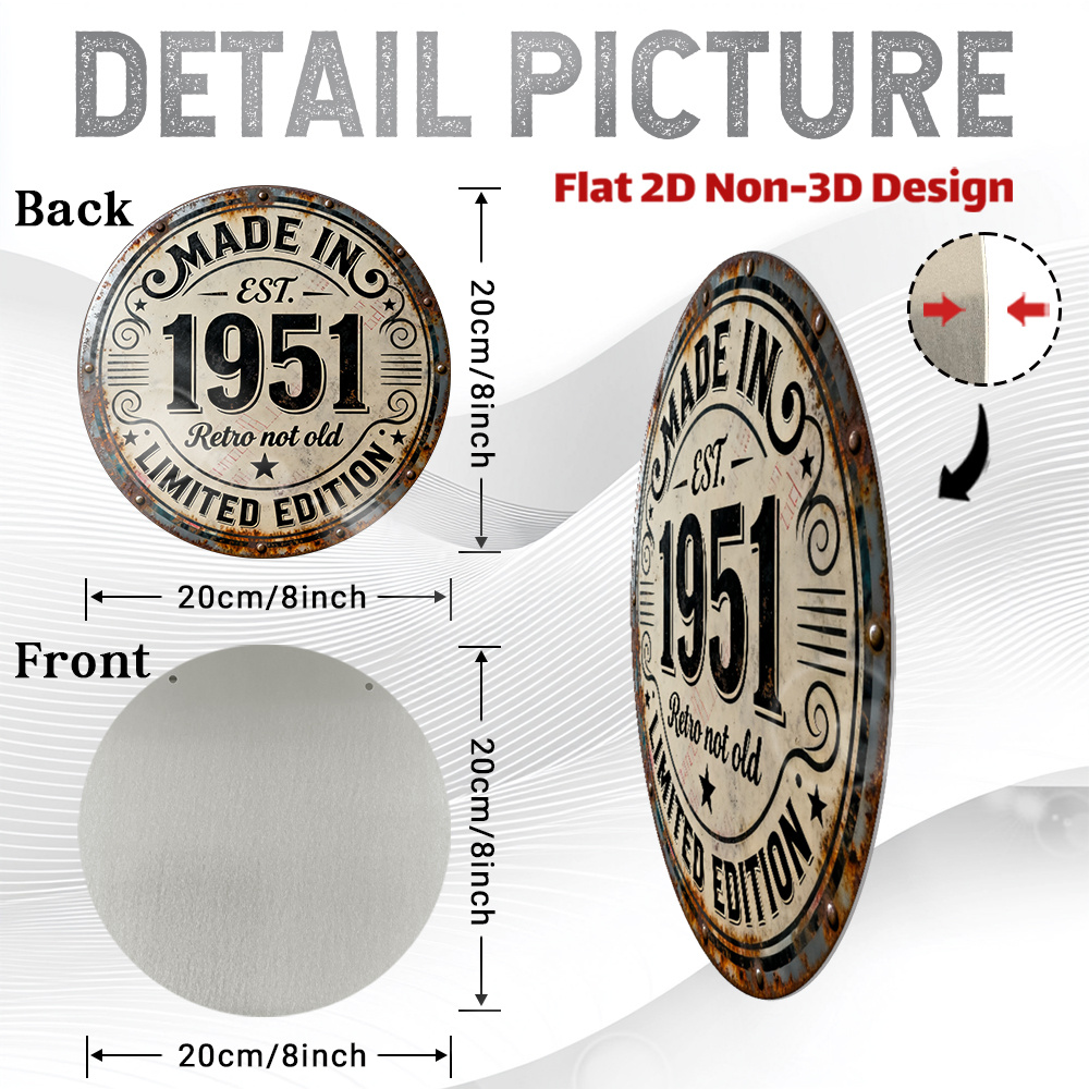 2D Flat, 1pc Vintage Metal Wal - Vintage Fashion Plates avis et prix
