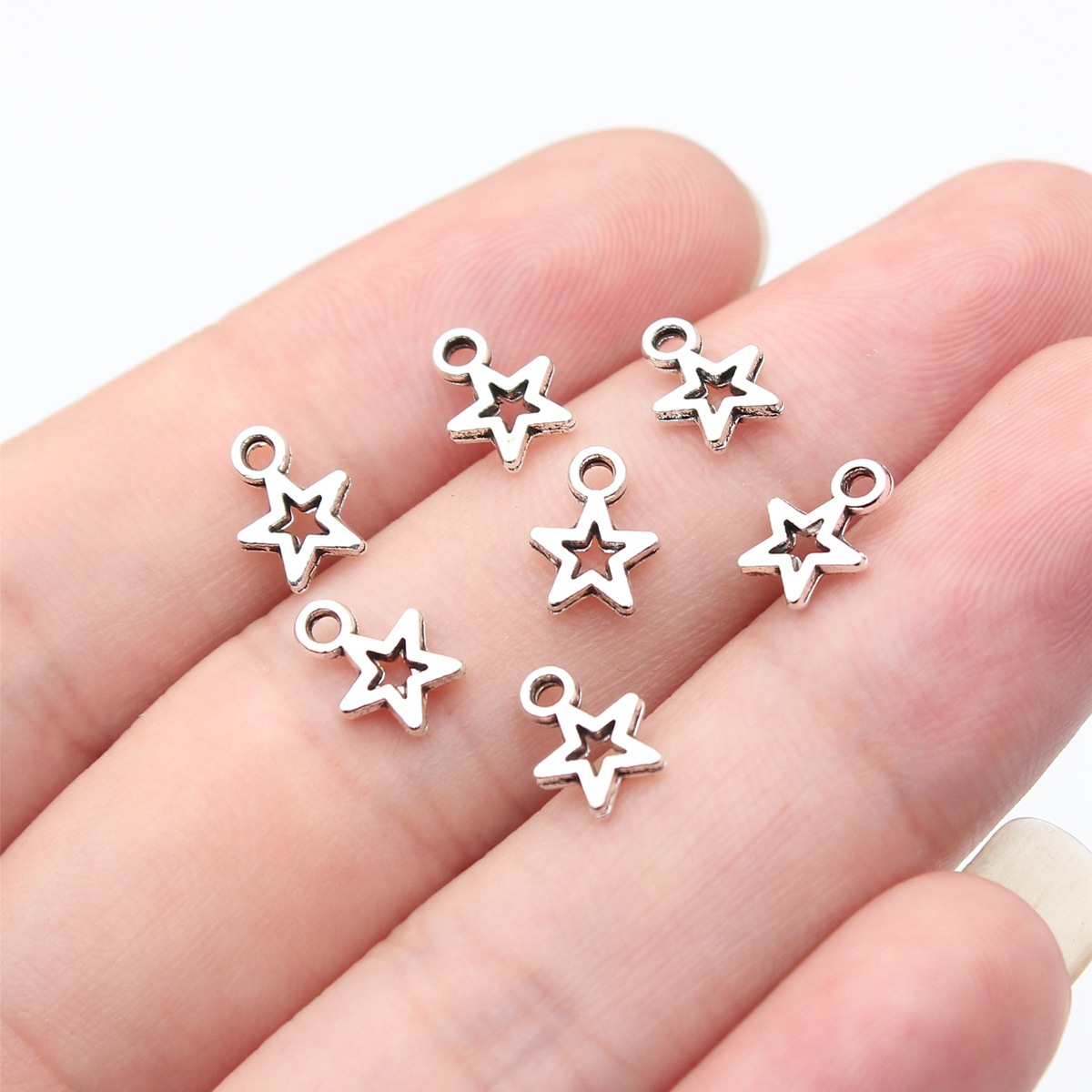 80pcs 8.5x6.2mm(0.33x0.24inch) - Vintage Fashion Jewelry avis et prix
