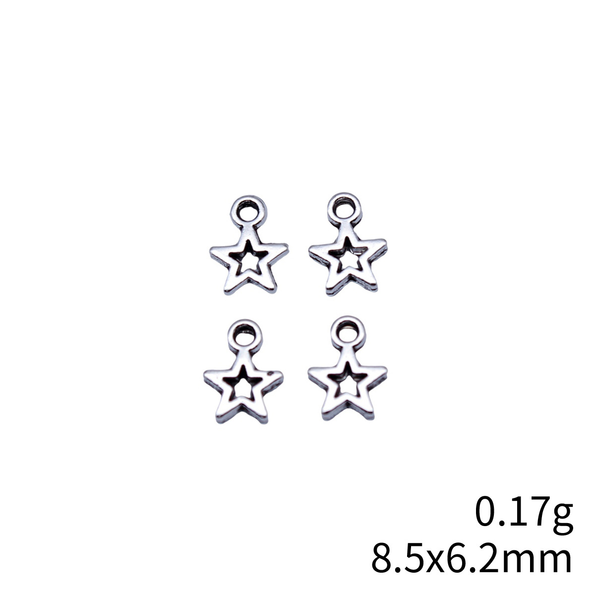 80pcs 8.5x6.2mm(0.33x0.24inch) - Vintage Fashion Jewelry avis et prix