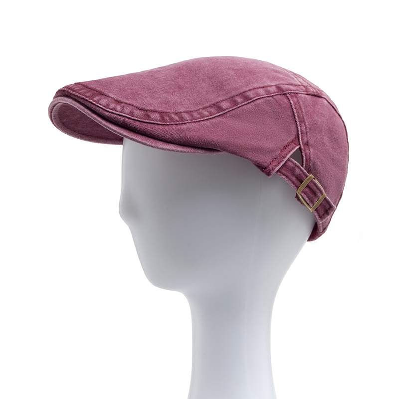 Vintage cotton beret hat, unis - Vintage Fashion Nz avis et prix