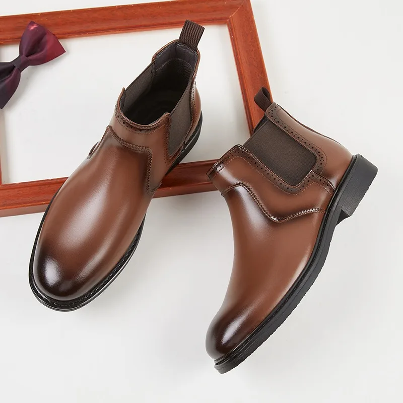 Vintage Mens Leather Oxford Bo - Vintage Fashion Style avis et prix