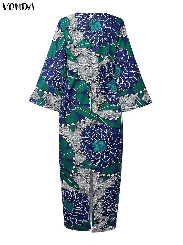 VONDA Women Bohemian Maxi Dres - Vintage Fashion Plus Size avis et prix