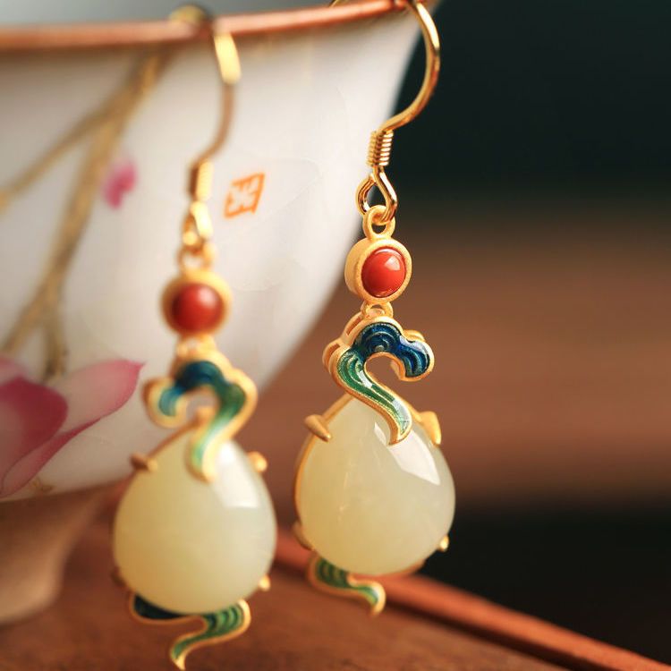 ‌Tang Dynasty Revival Hoop Ear - Vintage Fashion Revival avis et prix