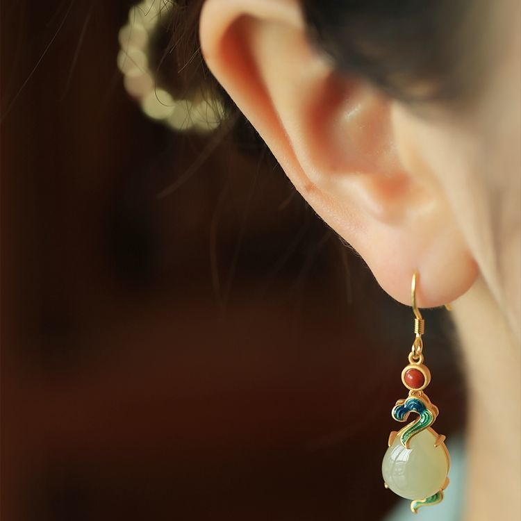 ‌Tang Dynasty Revival Hoop Ear - Vintage Fashion Revival avis et prix