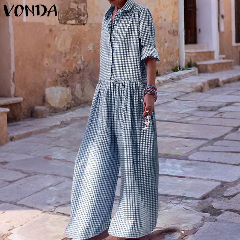 Plus Size 5XL VONDA Vintage Ju - Vintage Fashion Plus Size avis et prix