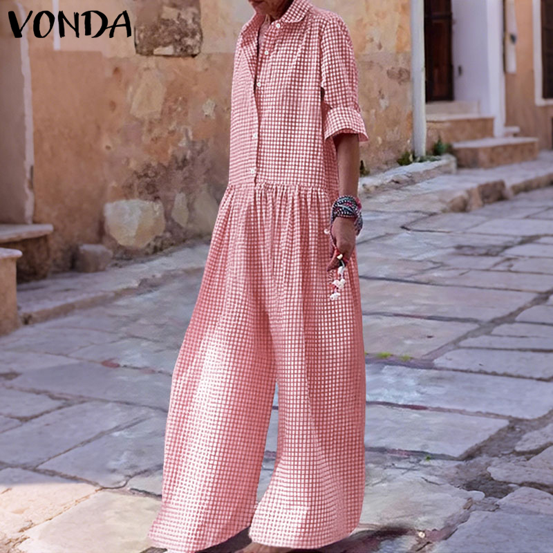 Plus Size 5XL VONDA Vintage Ju - Vintage Fashion Plus Size avis et prix