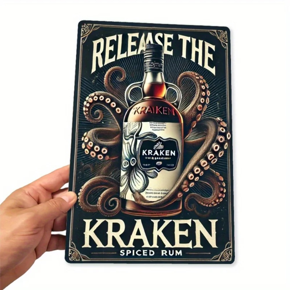 Vintage Kraken Spiced Rum Meta - Vintage Fashion Plates avis et prix