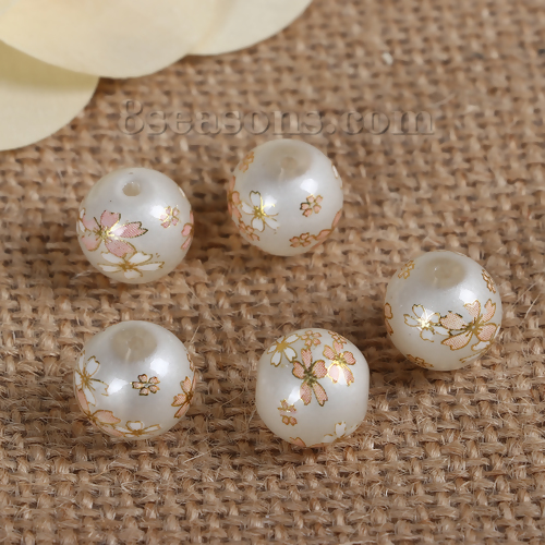 5PCs 10mm Glass Vintage Painti - Vintage Fashion Illustration avis et prix