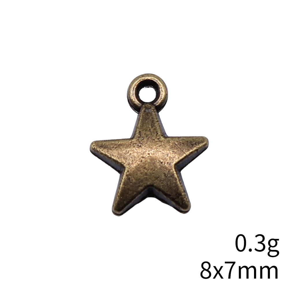 40pcs 8.6x7.1mm 2 Colors Antiq - Vintage Fashion Jewelry avis et prix