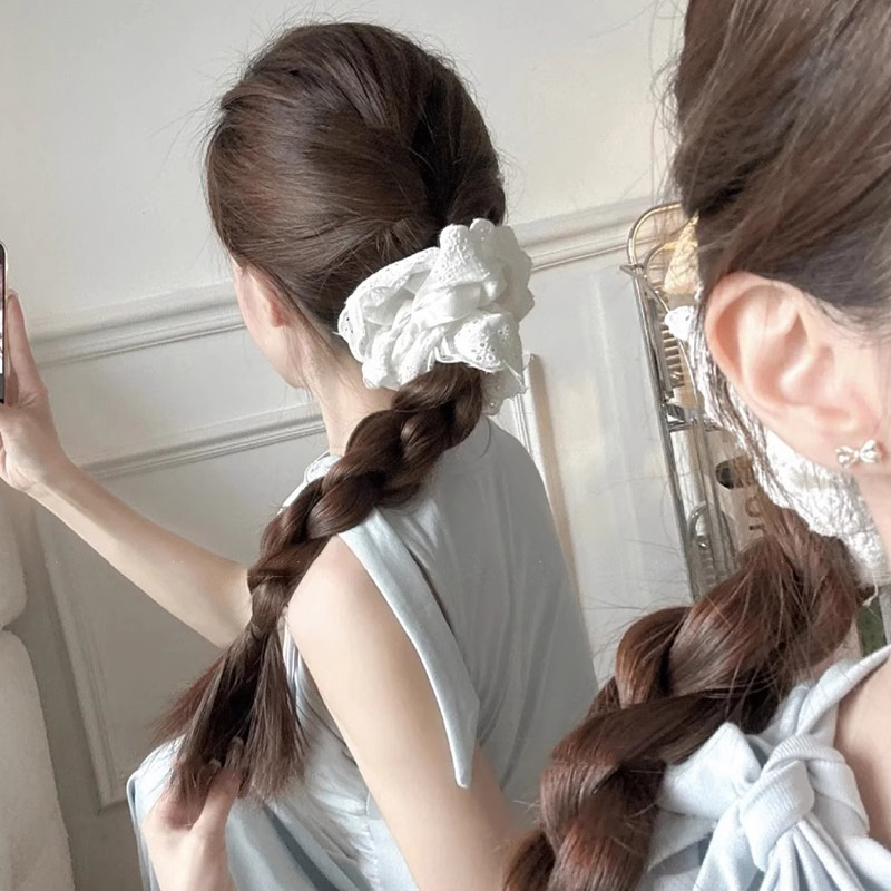 Women's Scrunchies Korean Supe - French Vintage Fashion avis et prix