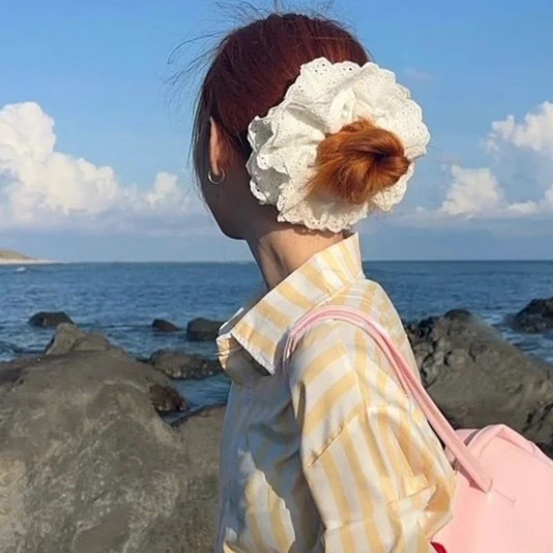 Women's Scrunchies Korean Supe - French Vintage Fashion avis et prix