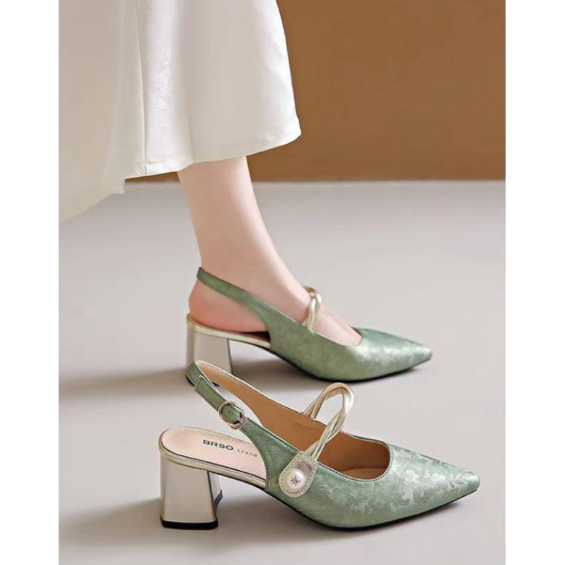 New Chinese-style elegant sati - Vintage Fashion Style avis et prix