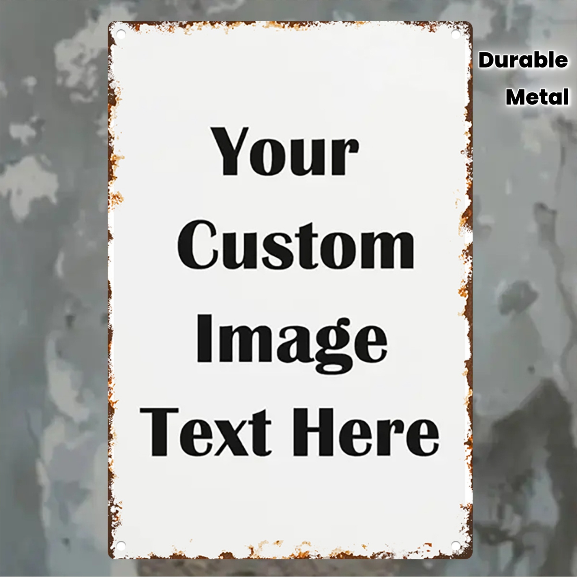 Custom Image/Text Metal Tin Si - Vintage Fashion Plates avis et prix