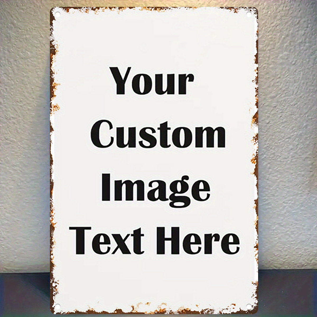 Custom Image/Text Metal Tin Si - Vintage Fashion Plates avis et prix