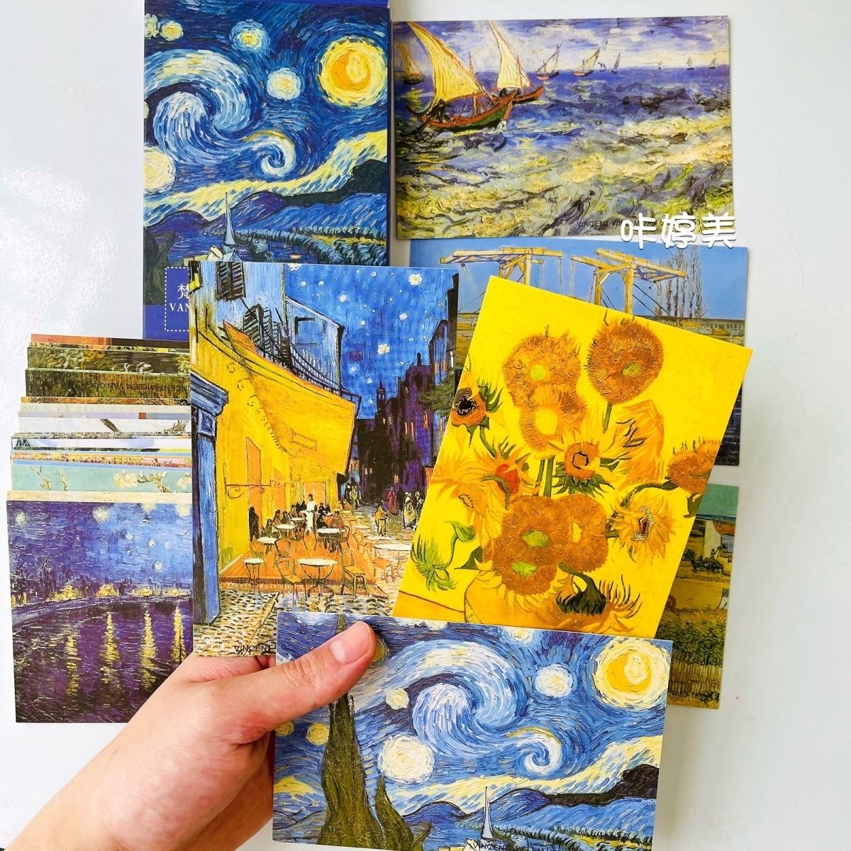 30 Sheets/Lot Van Gogh Oil Pai - Vintage Fashion Illustration avis et prix